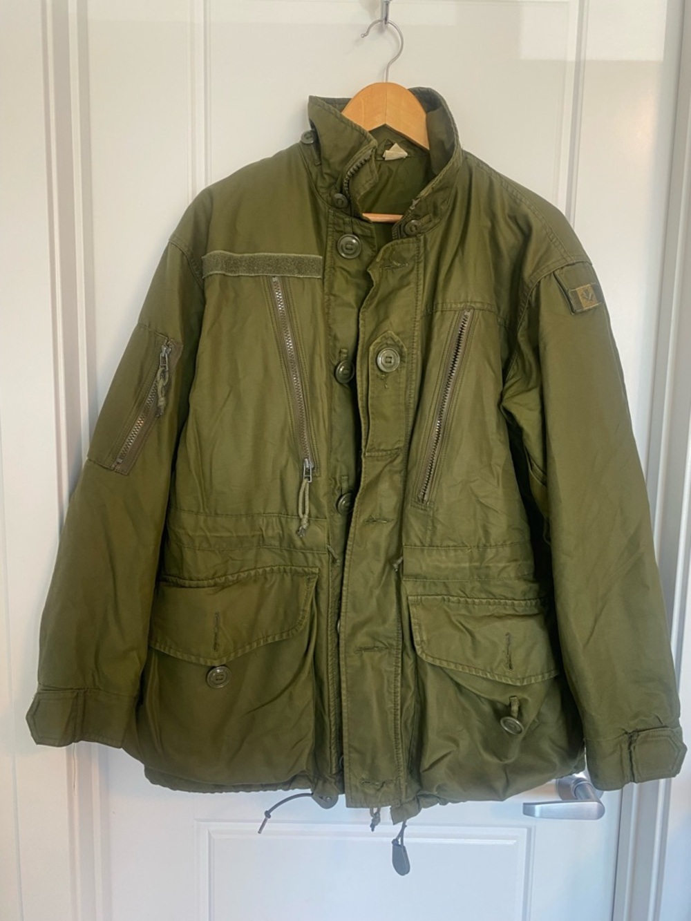 Vintage 1998 Canadian Forces IECWS Combat Coat Military Tactical Jacket 6740